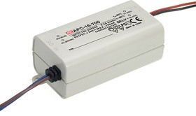 APC-16-700, AC/DC LED, 9-24В,0.7А,16.8Вт,IP42 блок питания для светодиодного освещения